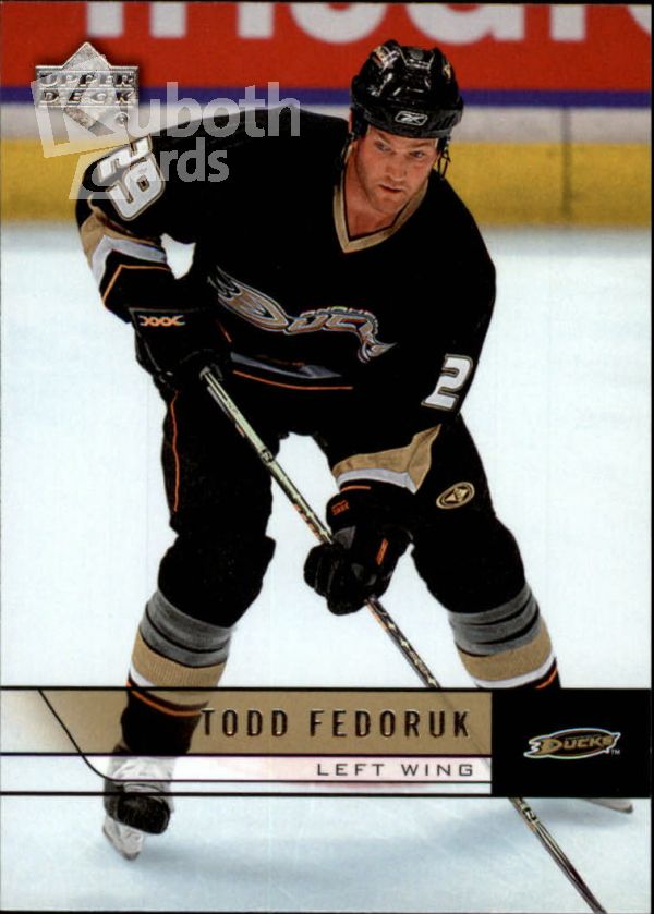 NHL 2006-07 Upper Deck - No. 252 - Todd Fedorchuk