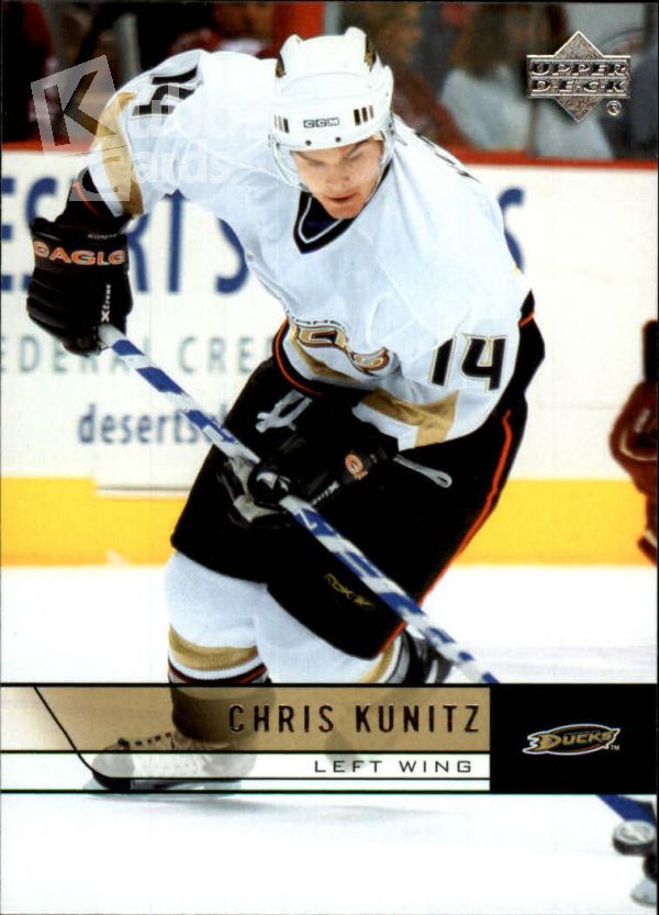 NHL 2006-07 Upper Deck - No. 253 - Chris Kunitz