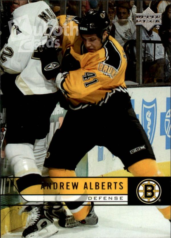 NHL 2006-07 Upper Deck - No. 267 - Andrew Alberts