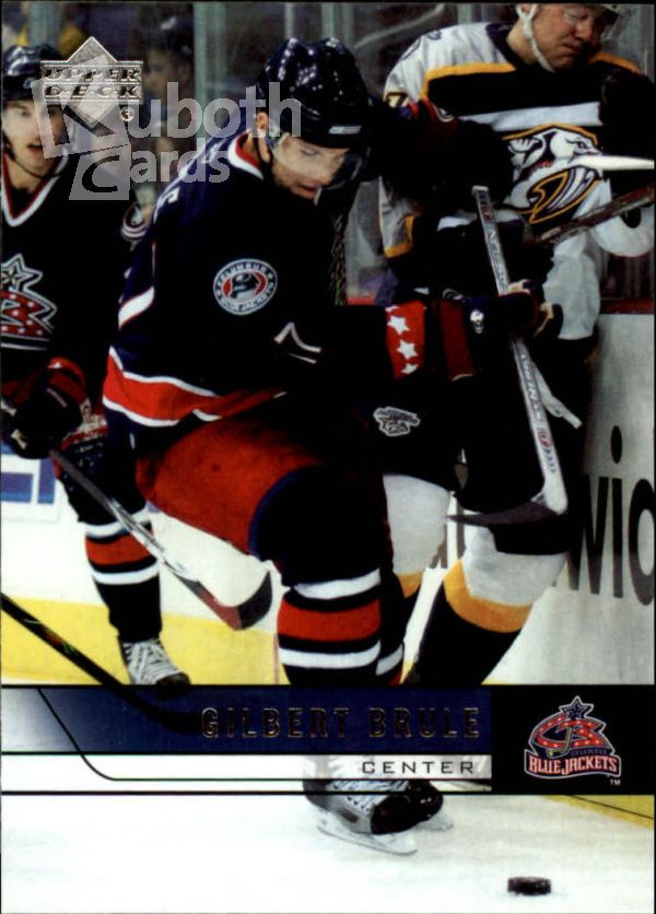 NHL 2006-07 Upper Deck - No 309 - Gilbert Brule