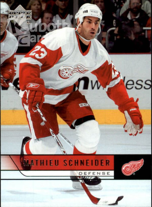 NHL 2006-07 Upper Deck - No 322 - Mathieu Schneider