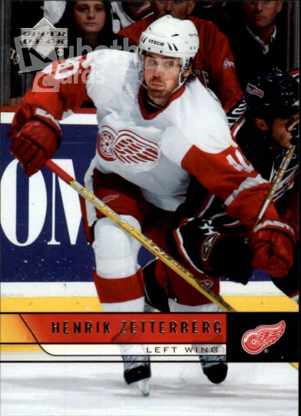 NHL 2006-07 Upper Deck - No 323 - Hernik Zetterberg