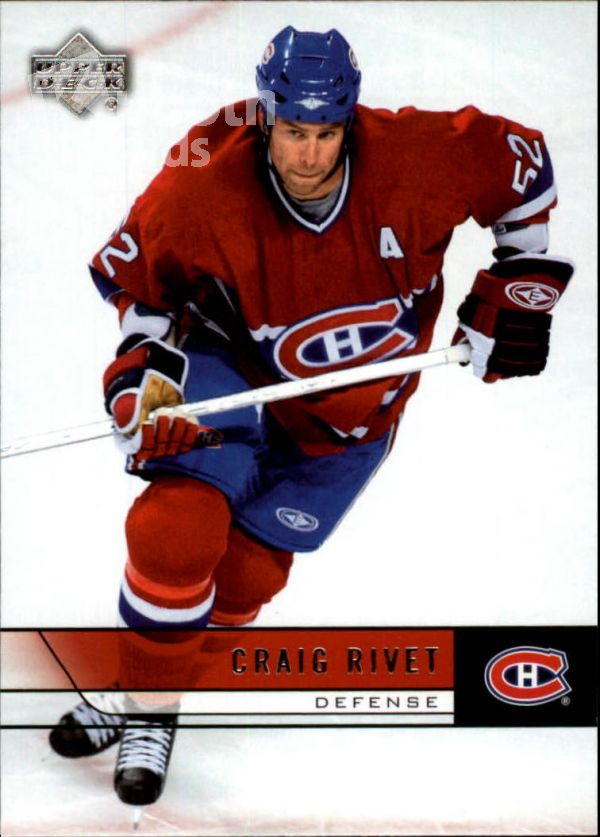 NHL 2006-07 Upper Deck - No. 357 - Craig Rivet