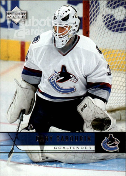 NHL 2006-07 Upper Deck - No 435 - Dany Sabourin