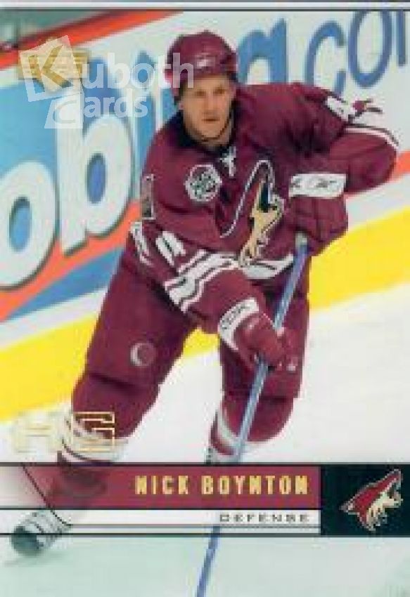 NHL 2006-07 Upper Deck High Gloss Parallel - No 400 - Nick Boynton