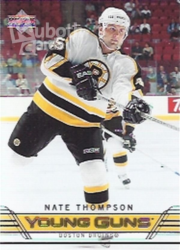 NHL 2006-07 Upper Deck - No. 455 - Nate Thompson