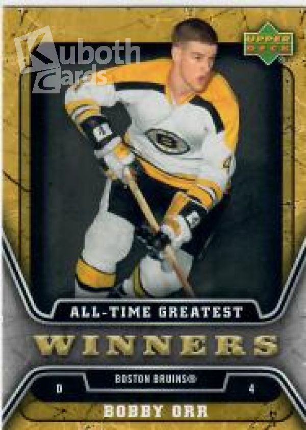 NHL 2006-07 Upper Deck All-Time Greatest - No ATG3 - Bobby Orr