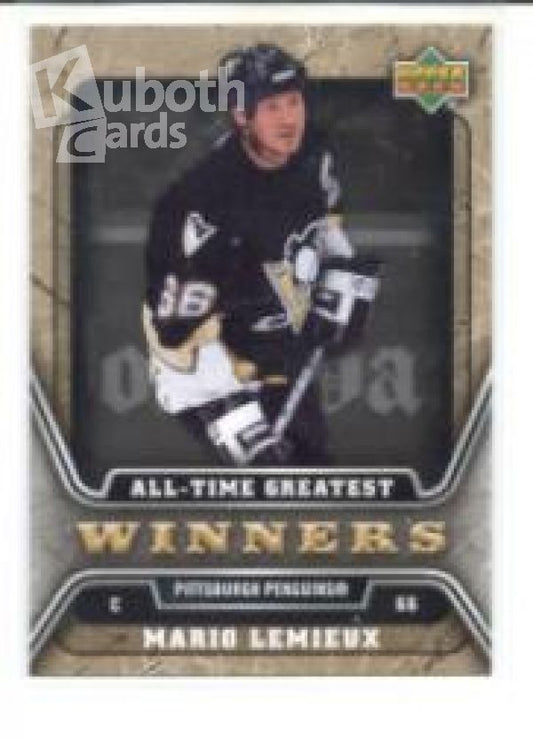 NHL 2006-07 Upper Deck All-Time Greatest - No ATG18 - Mario Lemieux