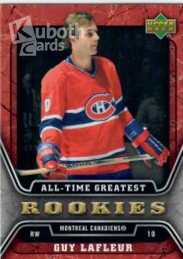 NHL 2006-07 Upper Deck All-Time Greatest - No ATG25 - Guy Lafleur