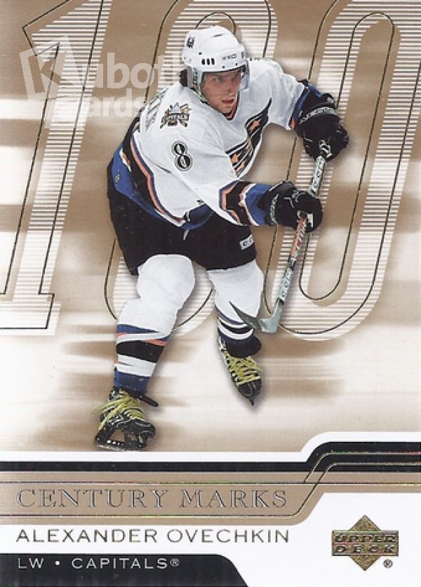 NHL 2006-07 Upper Deck Century Marks - No CM2 - Alexander Ovechkin