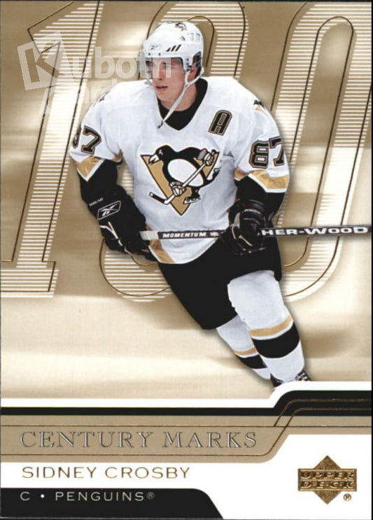 NHL 2006-07 Upper Deck Century Marks - No CM5 - Sidney Crosby