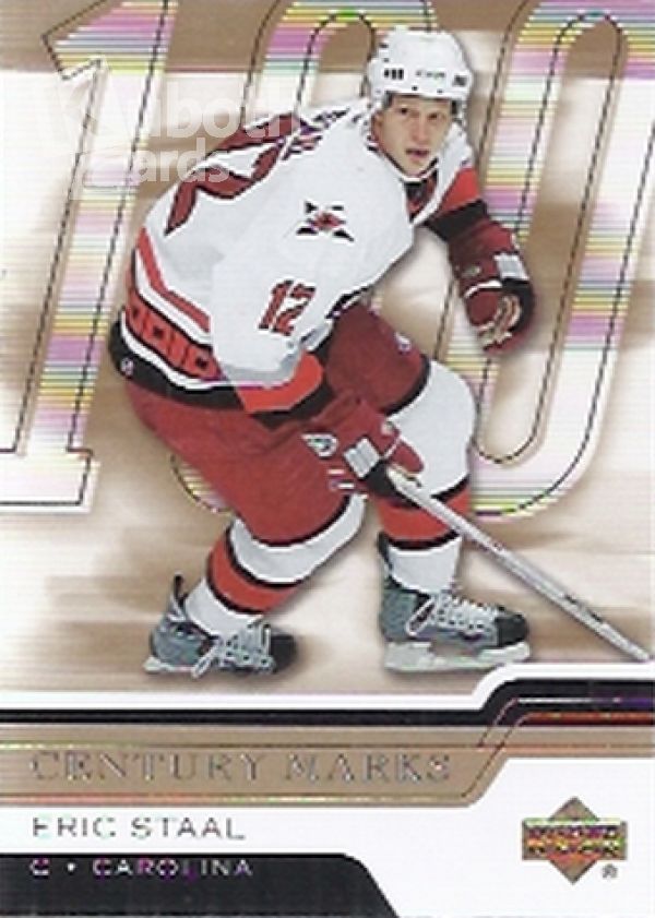 NHL 2006-07 Upper Deck Century Marks - No CM6 - Eric Staal