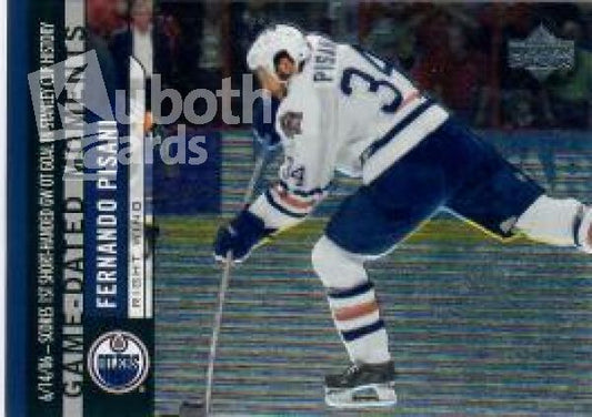 NHL 2006-07 Upper Deck Game Dated Moments - No GD24 - Fernando Pisani