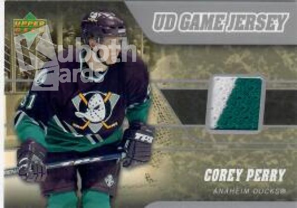 NHL 2006-07 Upper Deck Game Jerseys - No J-CP - Corey Perry