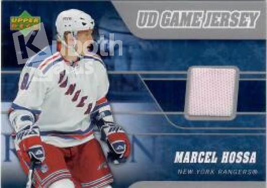 NHL 2006-07 Upper Deck Game Jerseys - No J-HO - Marcel Hossa