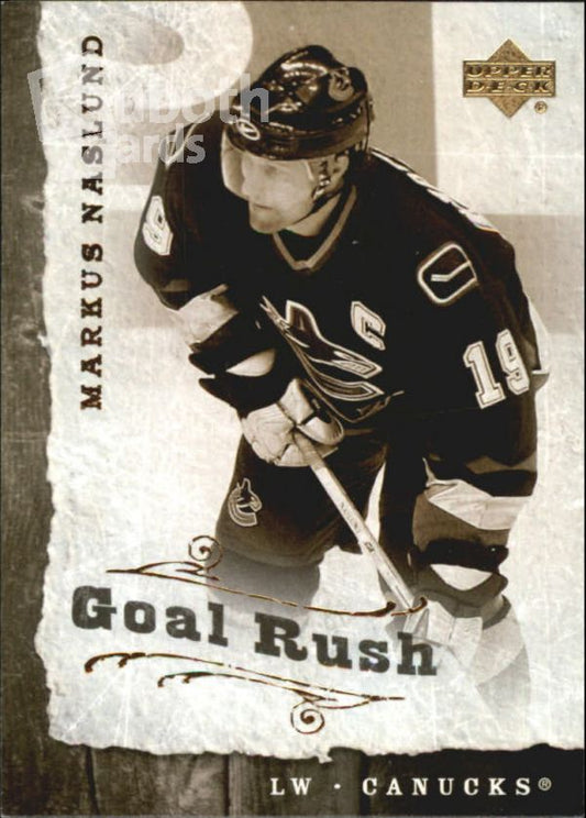 NHL 2006-07 Upper Deck Goal Rush - No GR7 - Markus Naslund