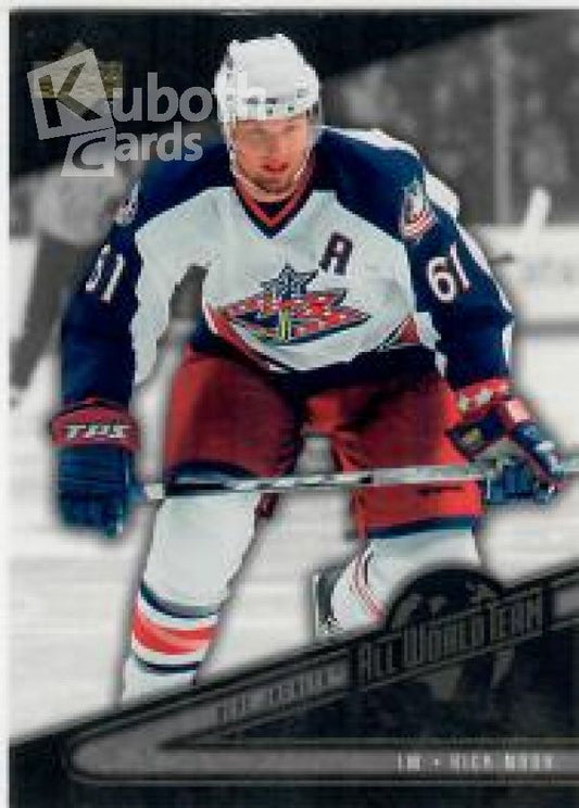 NHL 2006-07 Upper Deck All World - No AW12 - Rick Nash