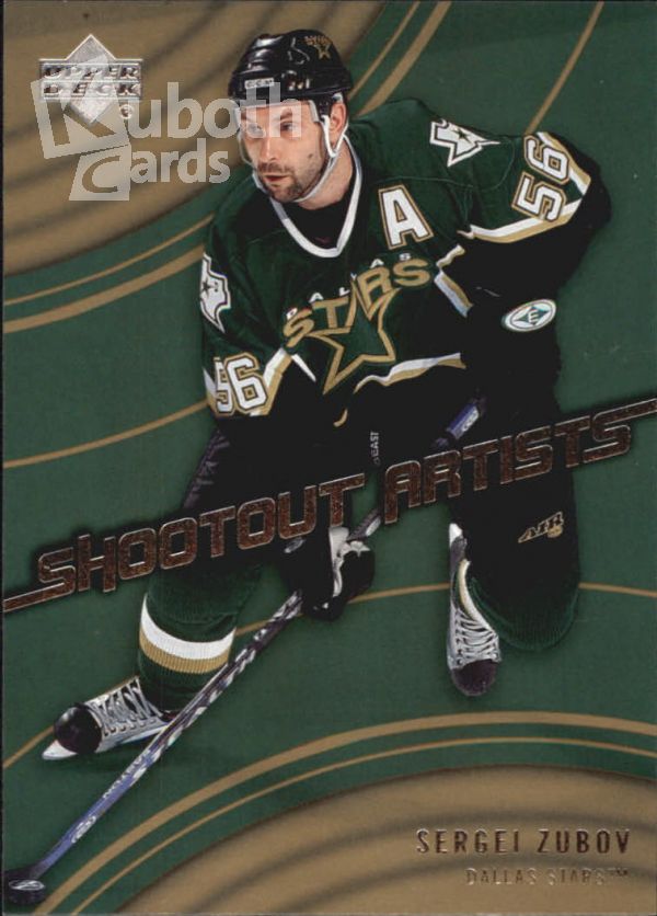 NHL 2006-07 Upper Deck Shootout Artists - No SA14 - Sergei Zubov