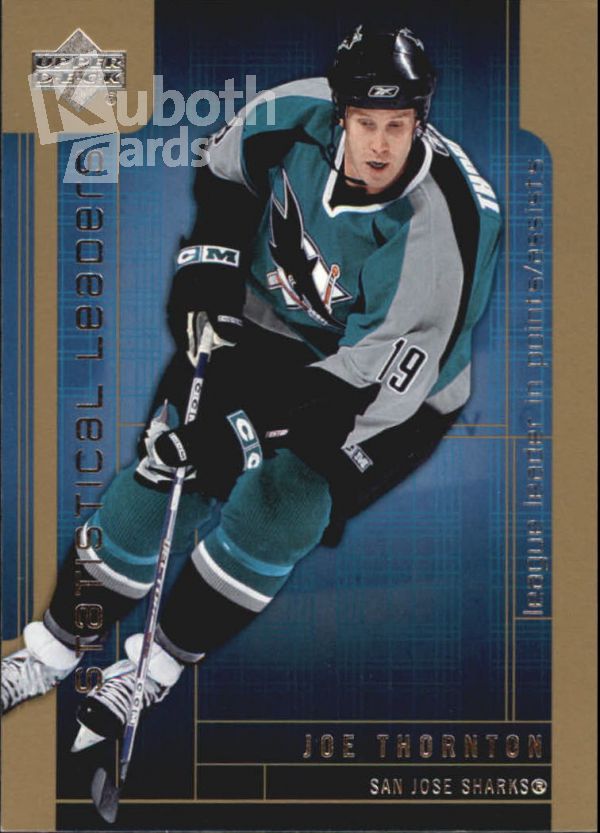 NHL 2006-07 Upper Deck Statistical Leaders - No SL1 - Joe Thornton