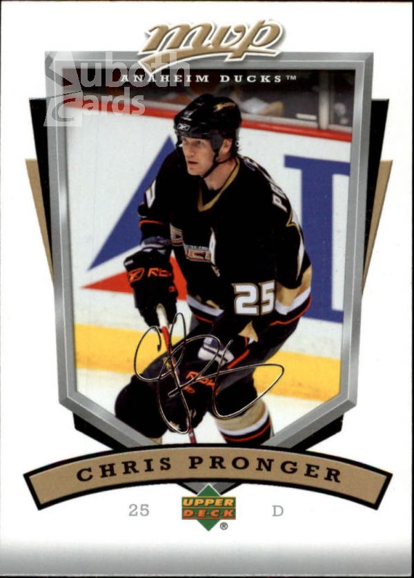 NHL 2006-07 Upper Deck MVP - No 1 - Chris Pronger