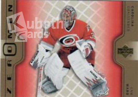 NHL 2006-07 Upper Deck Zero Men - No ZM6 - Cam Ward