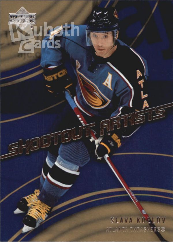 NHL 2006-07 Upper Deck Shootout Artists - No SA10 - Slava Kozlov