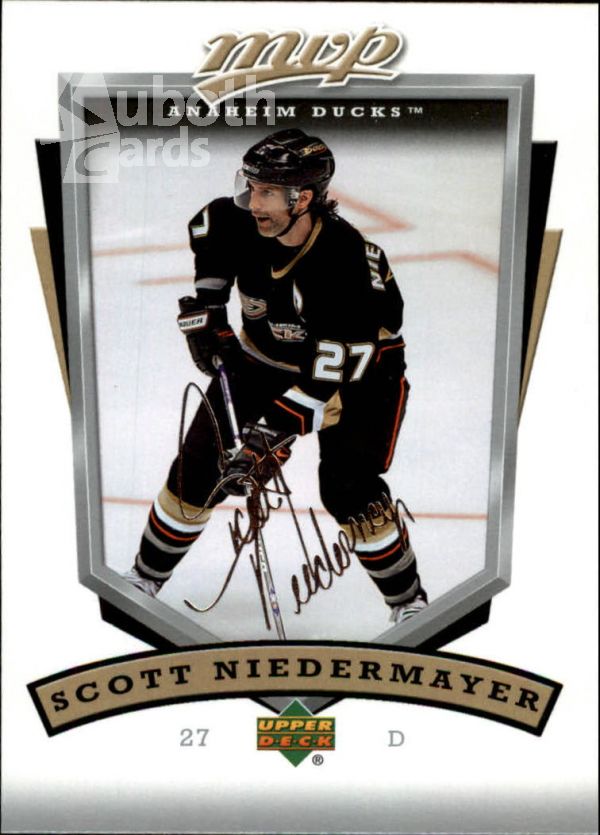 NHL 2006-07 Upper Deck MVP - No 8 - Scott Niedermayer