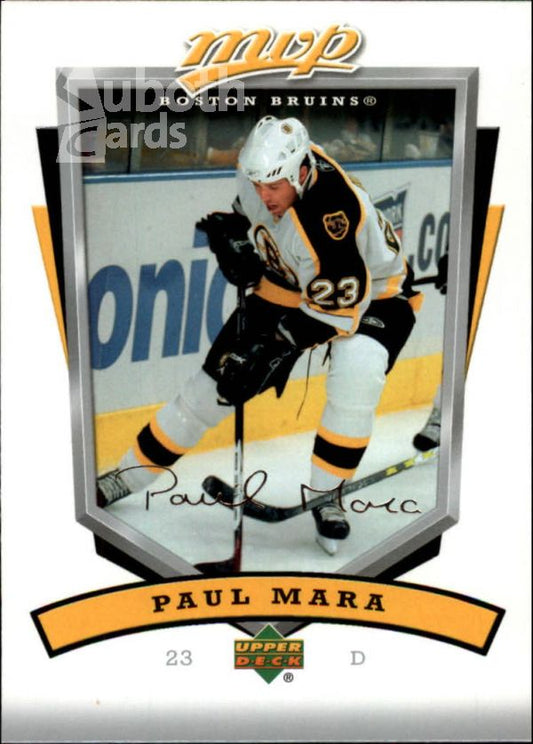 NHL 2006-07 Upper Deck MVP - No 29 - Paul Mara