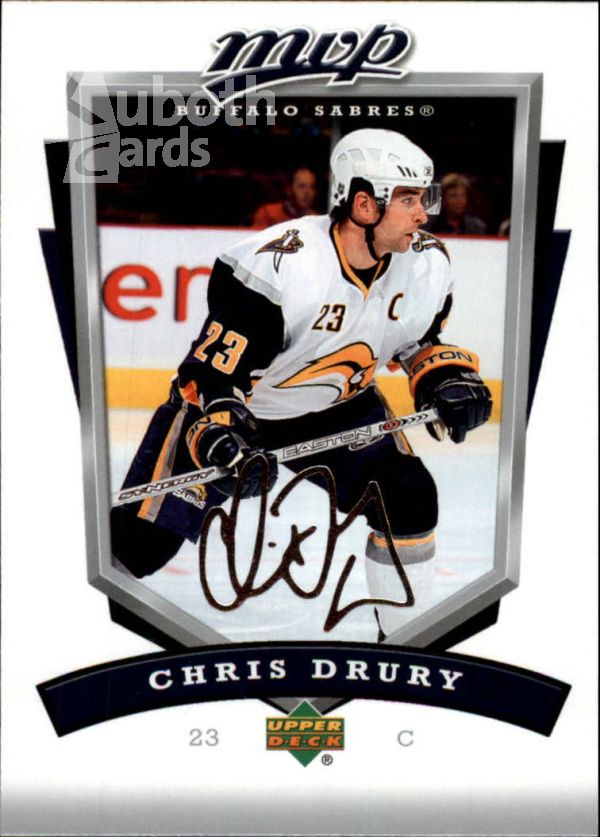 NHL 2006-07 Upper Deck MVP - No 31 - Chris Drury