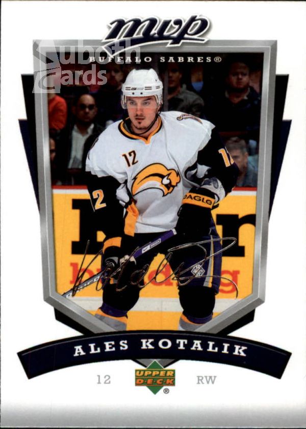 NHL 2006-07 Upper Deck MVP - No 33 - Ales Kotalik