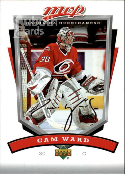 NHL 2006-07 Upper Deck MVP - No 51 - Cam Ward