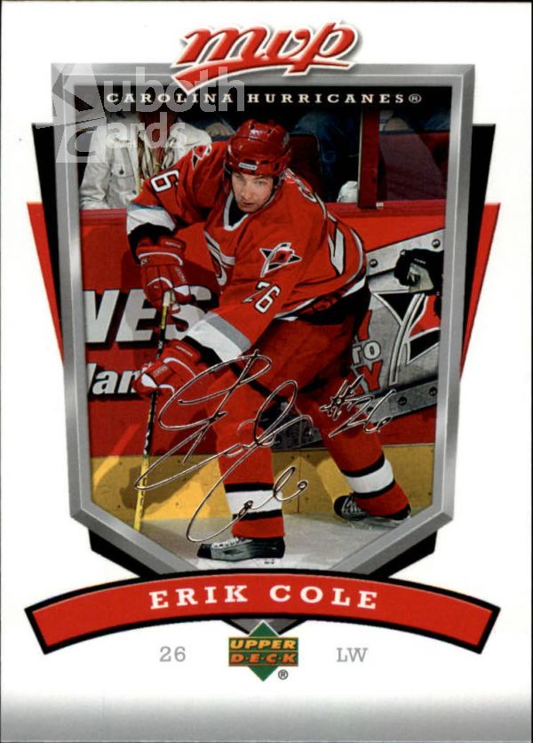 NHL 2006-07 Upper Deck MVP - No. 53 - Erik Cole