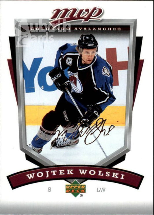 NHL 2006-07 Upper Deck MVP - No. 75 - Wojtech Wolski