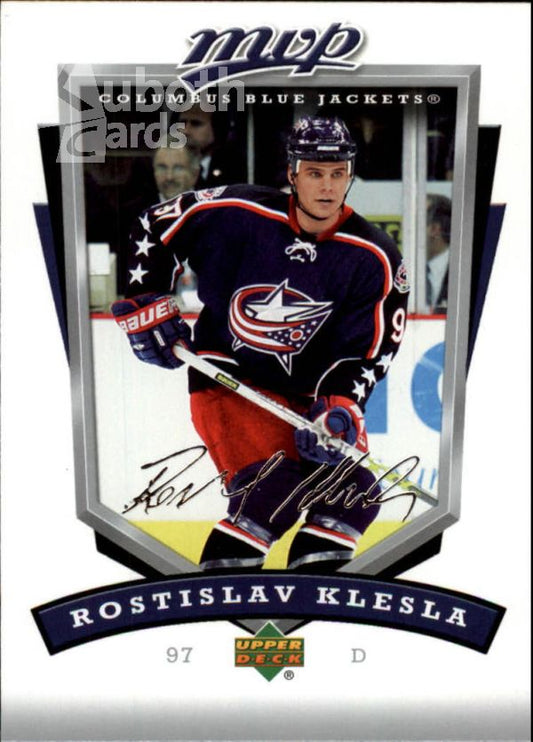 NHL 2006-07 Upper Deck MVP - No 82 - Rostislav Klesla