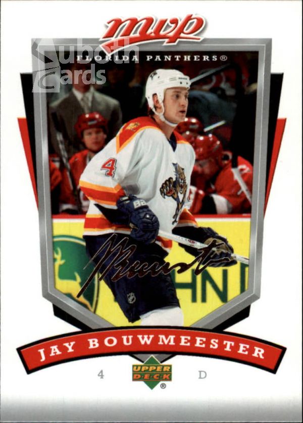 NHL 2006-07 Upper Deck MVP - No 130 - Jay Bouwmeester