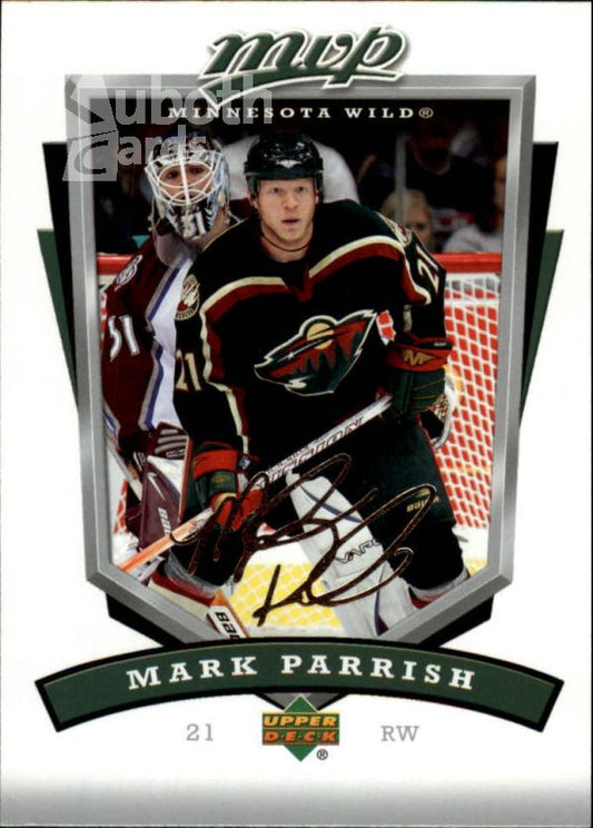 NHL 2006-07 Upper Deck MVP - No. 142 - Mark Parrish