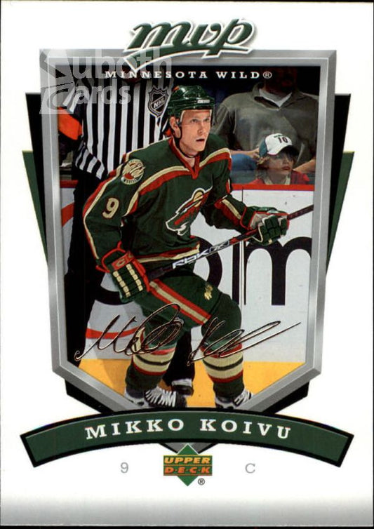 NHL 2006-07 Upper Deck MVP - No 144 - Mikko Koivu