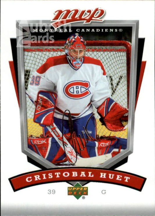 NHL 2006-07 Upper Deck MVP - No 151 - Cristobal Huet