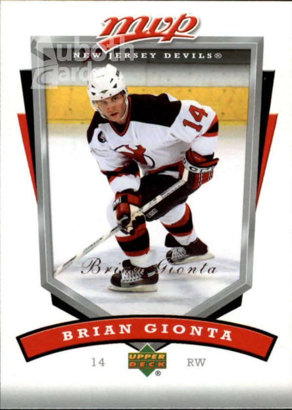 NHL 2006-07 Upper Deck MVP - No 172 - Brian Gionta