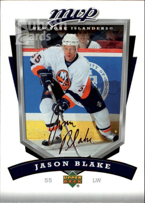 NHL 2006-07 Upper Deck MVP - No 184 - Jason Blake