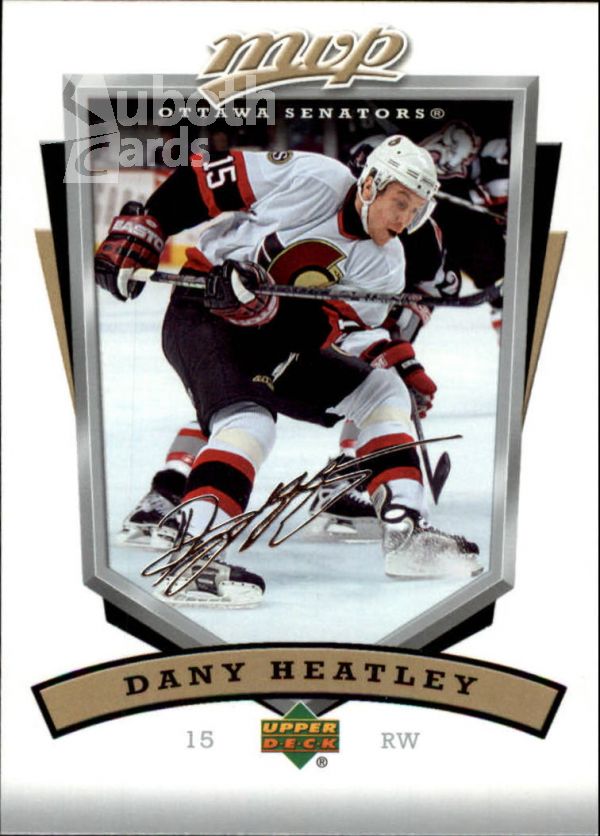 NHL 2006-07 Upper Deck MVP - No 207 - Dany Heatley