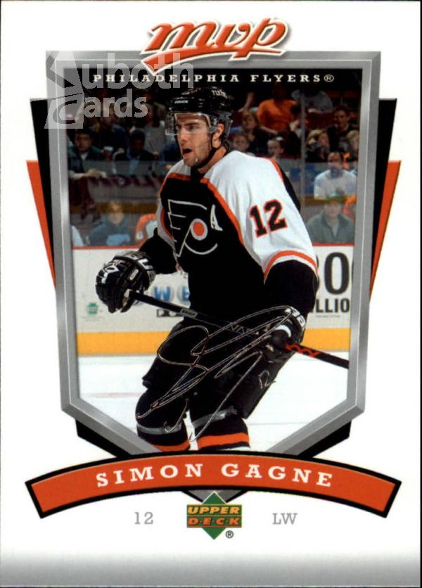 NHL 2006-07 Upper Deck MVP - No. 211 - Simon Gagne