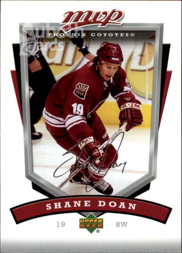 NHL 2006-07 Upper Deck MVP - No 222 - Shane Doan