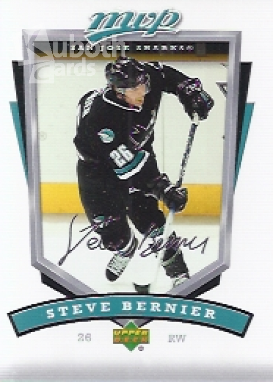 NHL 2006-07 Upper Deck MVP - No 243 - Steve Bernier