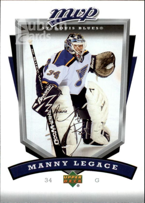 NHL 2006-07 Upper Deck MVP - No. 251 - Manny Legace