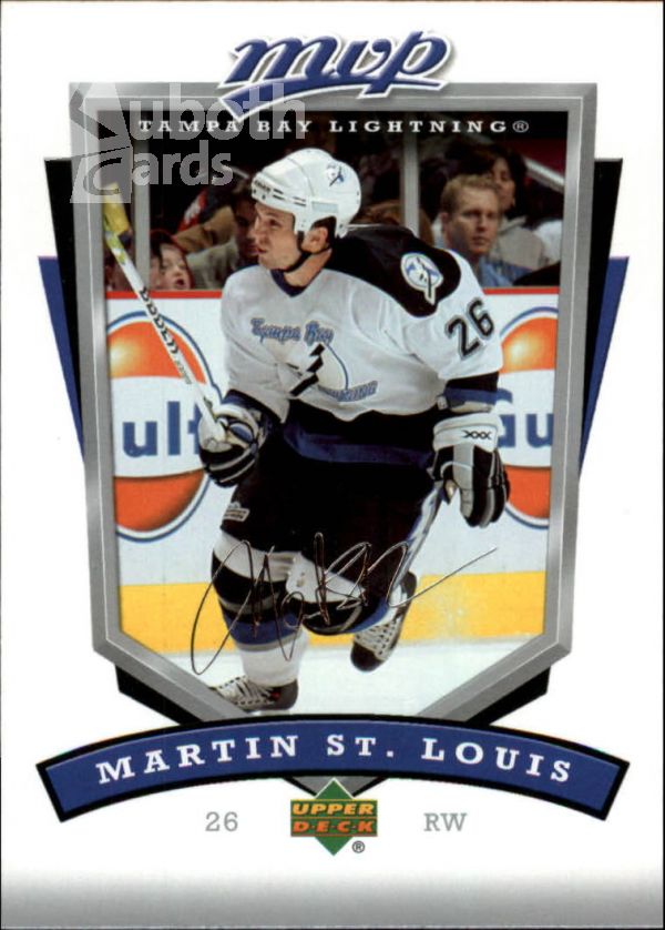 NHL 2006-07 Upper Deck MVP - No 258 - Martin St. Louis