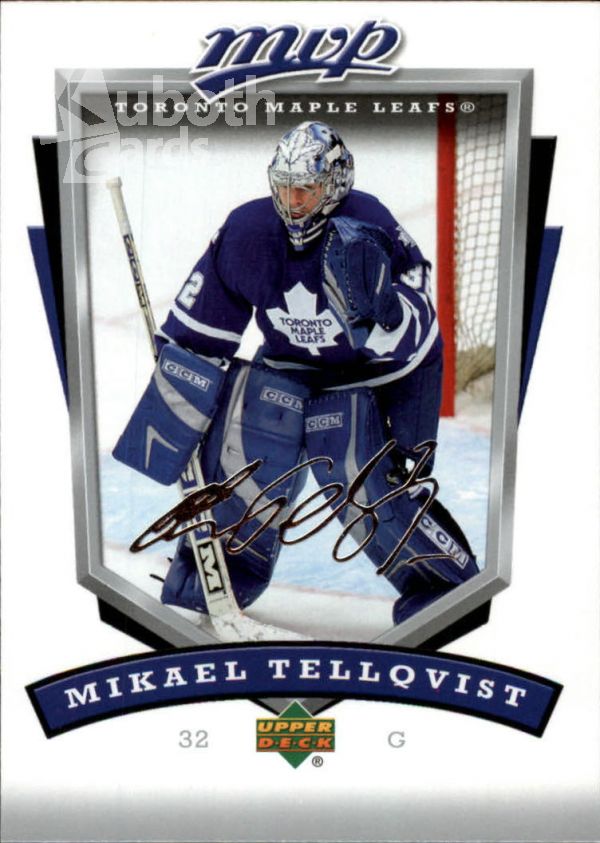 NHL 2006-07 Upper Deck MVP - No 276 - Mikael Tellqvist