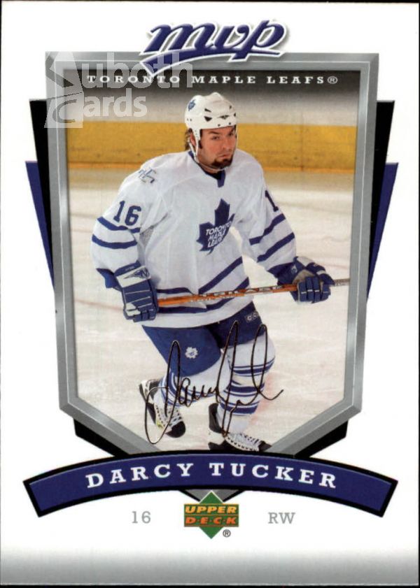 NHL 2006-07 Upper Deck MVP - No. 277 - Darcy Tucker