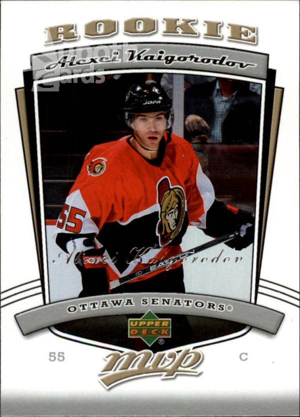 NHL 2006-07 Upper Deck MVP - No 305 - Alexei Kaigorodov