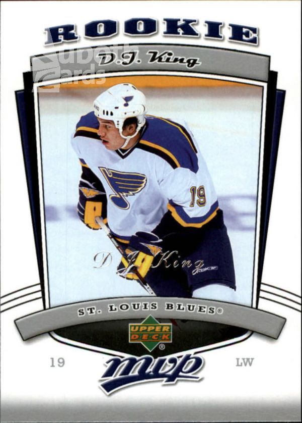 NHL 2006-07 Upper Deck MVP - No. 319 - DJ King